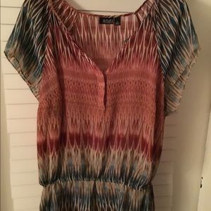 Ana Multi Colored Tunic